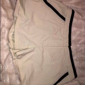 Tan/black dress shorts